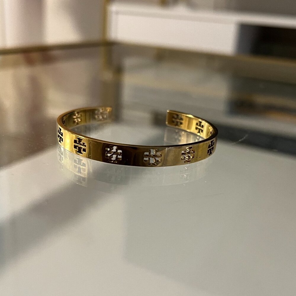 Gold Tory Burch Bracelet